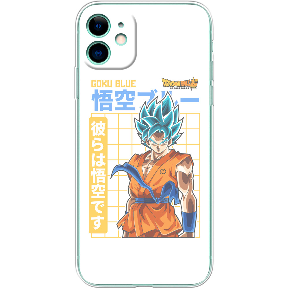 Dragon Ball - Чехлы iPhone - Blue Goku - Mfest