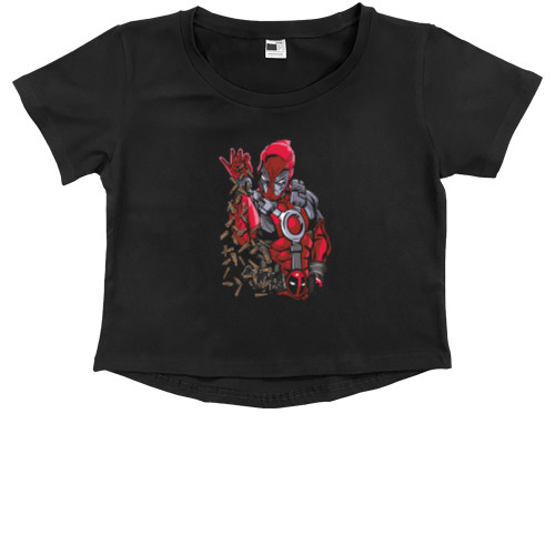 Deadpool - Crop Top Premium Child - Deadpool 22 - Mfest