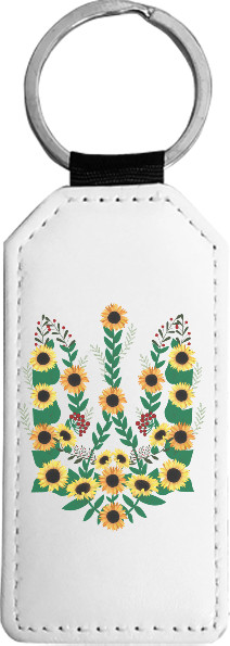 Coat of arms with sunflowers