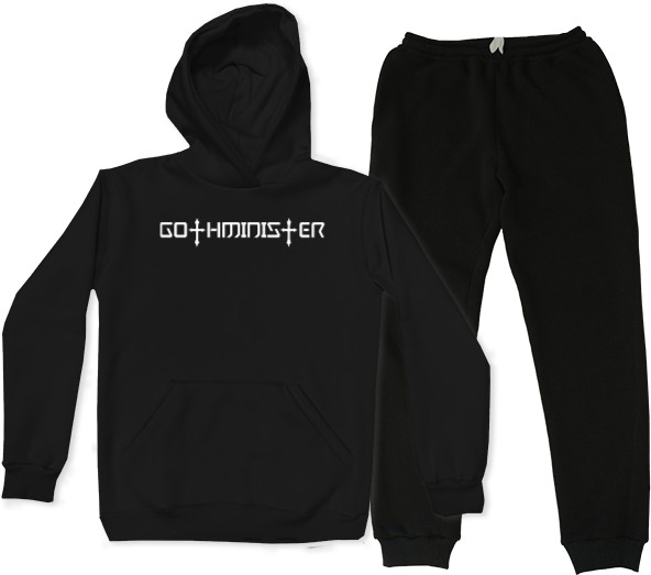 Хеви-метал - Sports suit for children - Gothminister logo - Mfest