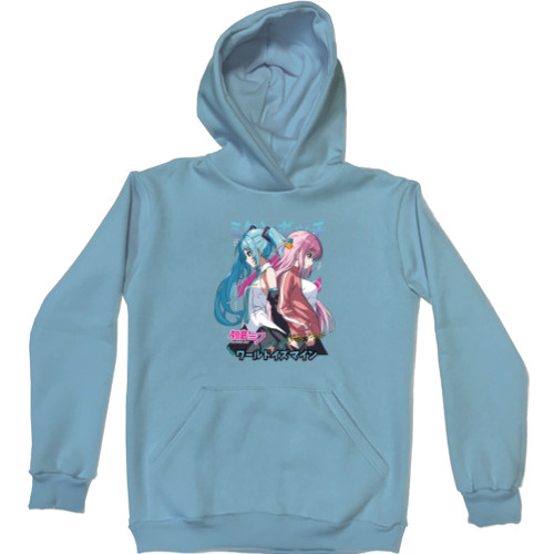 Hatsune Miku - Hoodie Premium Unisex - Hatsune Miku and Hitori Gotou - Mfest