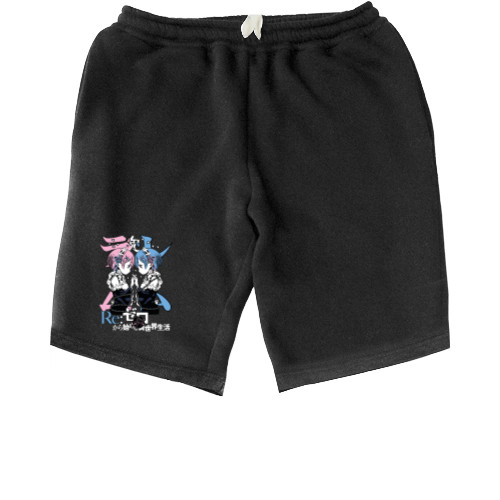 Zero kara Hajimeru Isekai Seikatsu /  Жизнь с нуля в альтернативном мире - Men's Shorts - Re Zero - Mfest