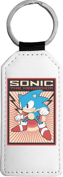 Sonic - Keychain rectangular - Sonic the Hedgehog  - Mfest