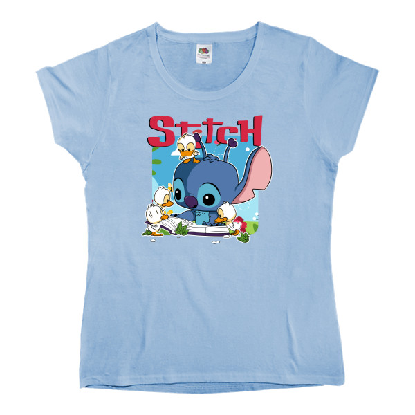 Stitch with a book