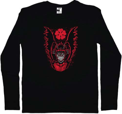 Черный клевер - Longsleeve Premium Male - Black Clover 2 - Mfest