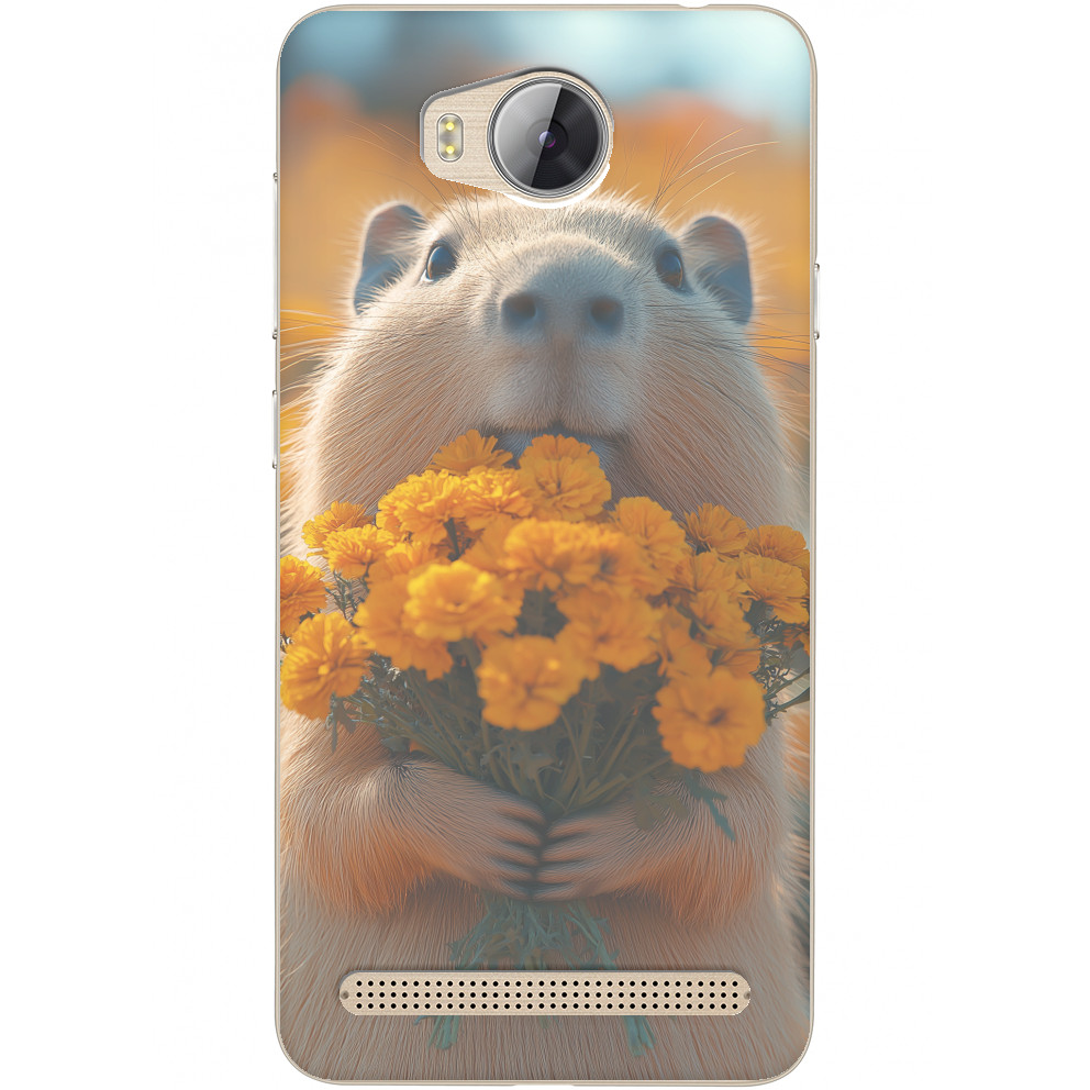 Flower capybara