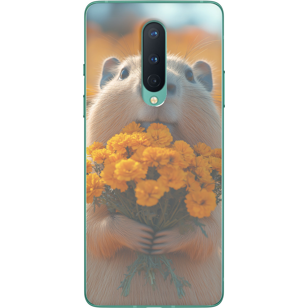 Flower capybara