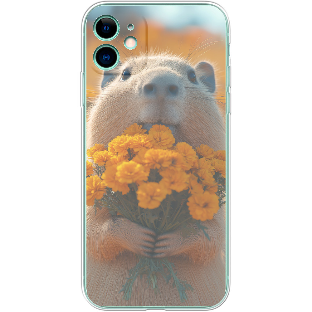 Flower capybara