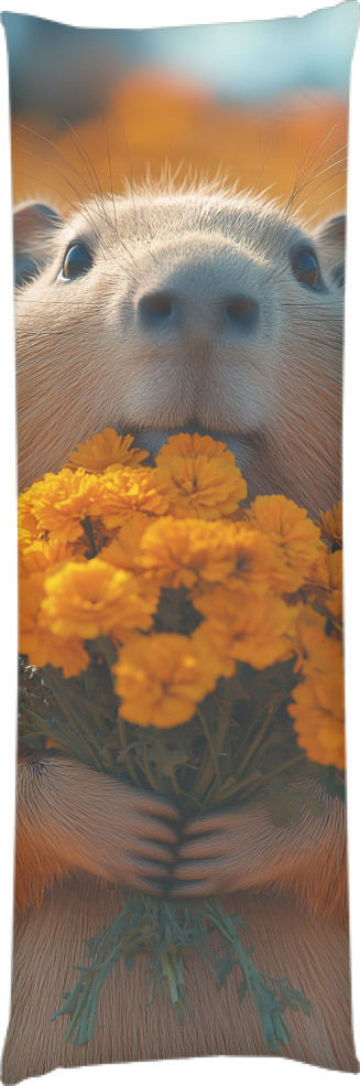 Flower capybara