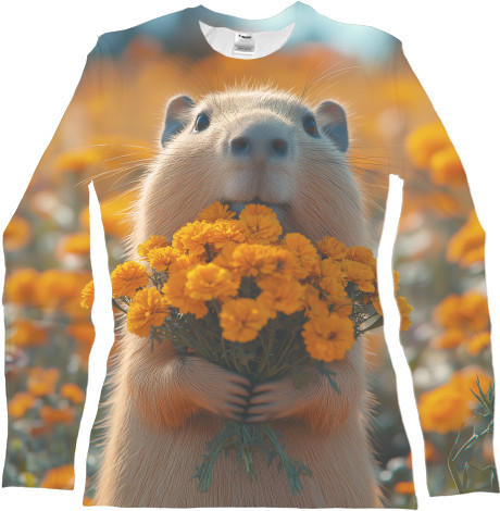 Flower capybara