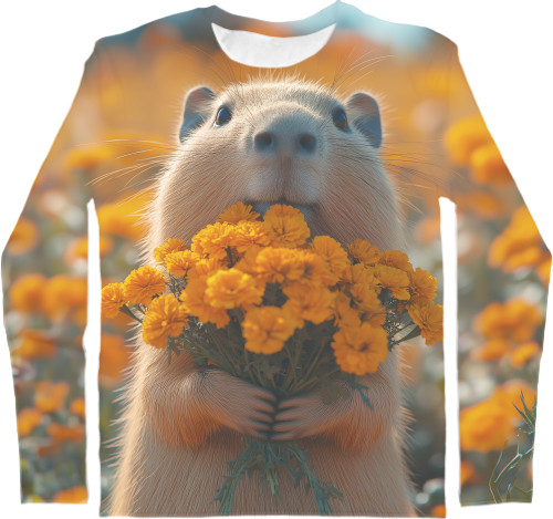 Flower capybara