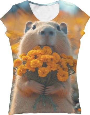 Flower capybara