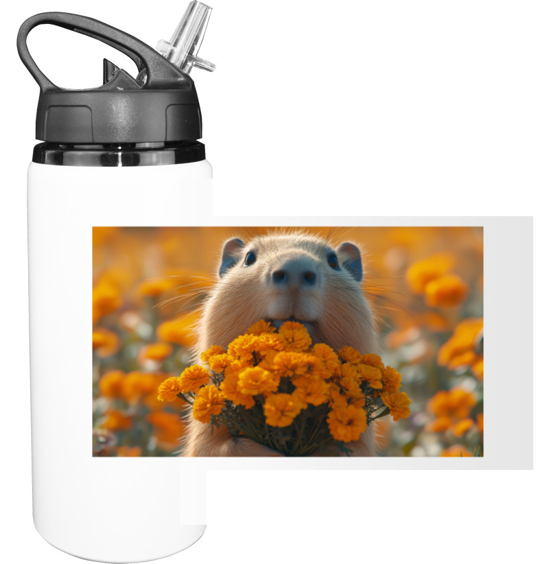 Flower capybara