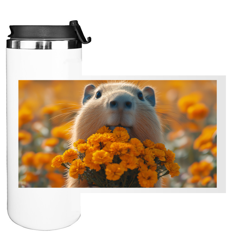 Flower capybara