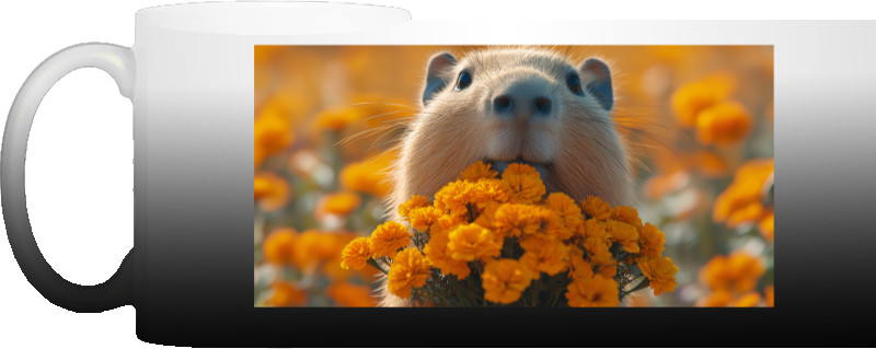 Flower capybara