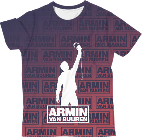 Armin Van Buuren - Man's T-shirt 3D - Armin Van Buuren 9 - Mfest