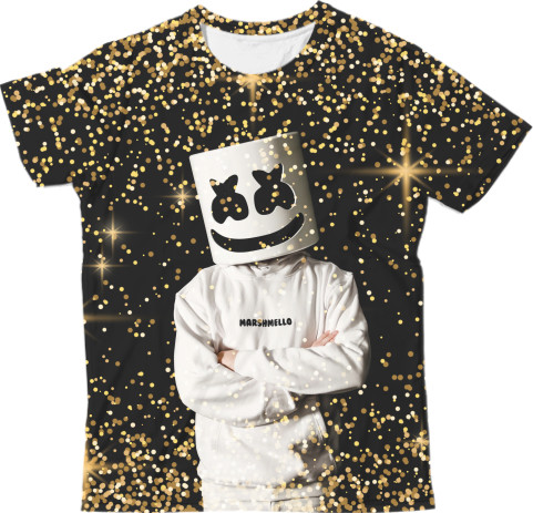 Marshmello - Man's T-shirt 3D - Marshmello 26 - Mfest