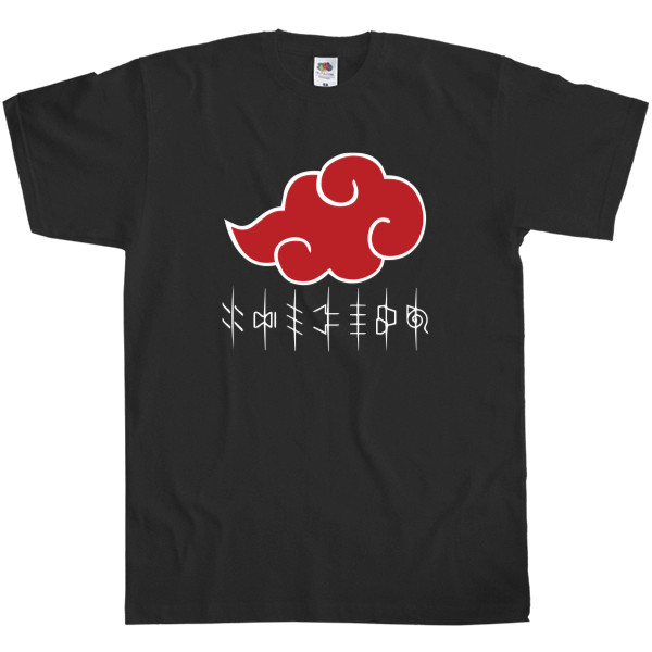Наруто - Men's T-Shirt Fruit of the loom - Akatsuki (1) - Mfest
