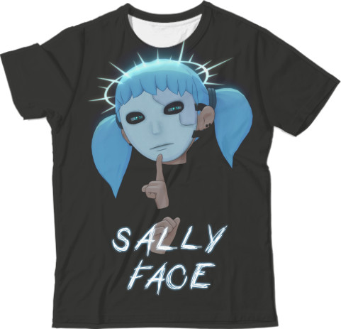 Sally Face - Футболка 3D Чоловіча - Sally Face (1) - Mfest