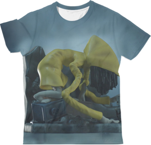 Little Nightmares - Man's T-shirt 3D - Little Nightmares 2 - Mfest
