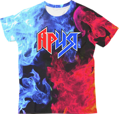 Rock - Man's T-shirt 3D - АРИЯ 9 - Mfest