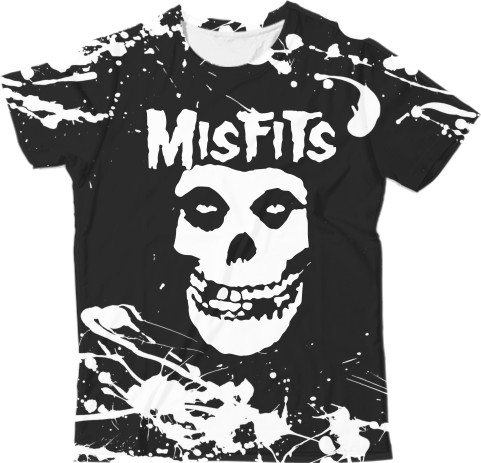 Misfits - Футболка 3D Чоловіча - MISFITS [8] - Mfest